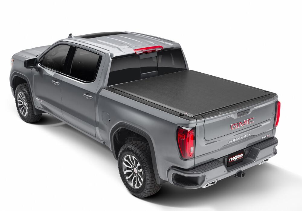 Lo Pro Tonneau Cover Black 2019 (New Body Style)-2026 Silverado/Sierra (without CarbonPro Bed) 5 Foot 9 Inch Bed Truxedo