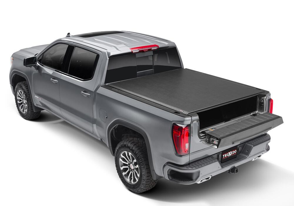 Lo Pro Tonneau Cover Black 2019 (New Body Style)-2026 Silverado/Sierra (without CarbonPro Bed) 5 Foot 9 Inch Bed Truxedo