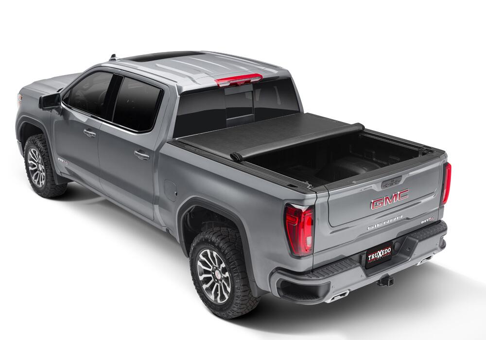 Lo Pro Tonneau Cover Black 2019 (New Body Style)-2026 Silverado/Sierra (without CarbonPro Bed) 5 Foot 9 Inch Bed Truxedo
