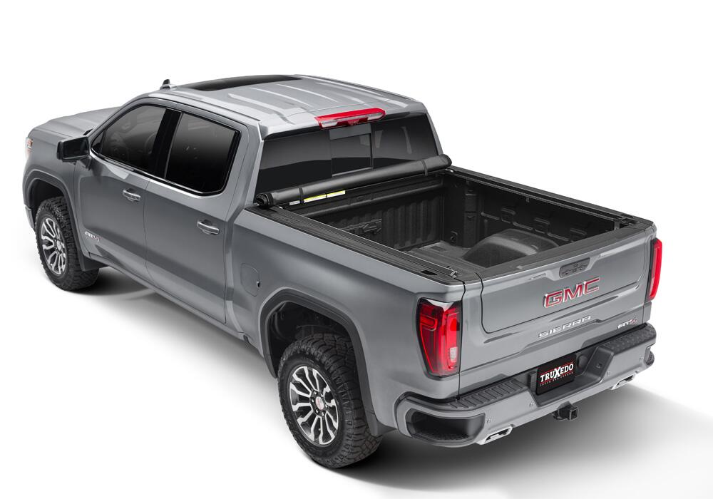 Lo Pro Tonneau Cover Black 2019 (New Body Style)-2026 Silverado/Sierra (without CarbonPro Bed) 5 Foot 9 Inch Bed Truxedo