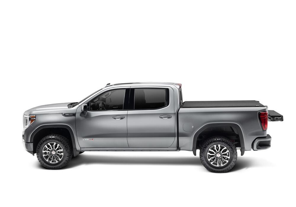 Lo Pro Tonneau Cover Black 2019 (New Body Style)-2026 Silverado/Sierra (without CarbonPro Bed) 5 Foot 9 Inch Bed Truxedo