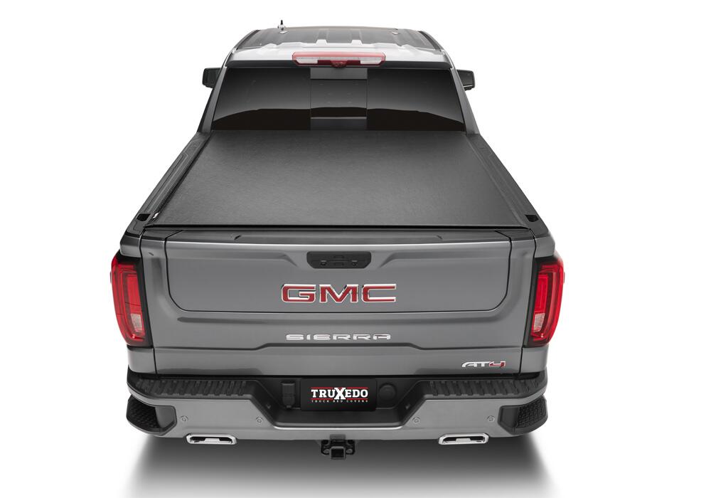 Lo Pro Tonneau Cover Black 2019 (New Body Style)-2026 Silverado/Sierra 1500 6 Foot 7 Inch Bed Truxedo
