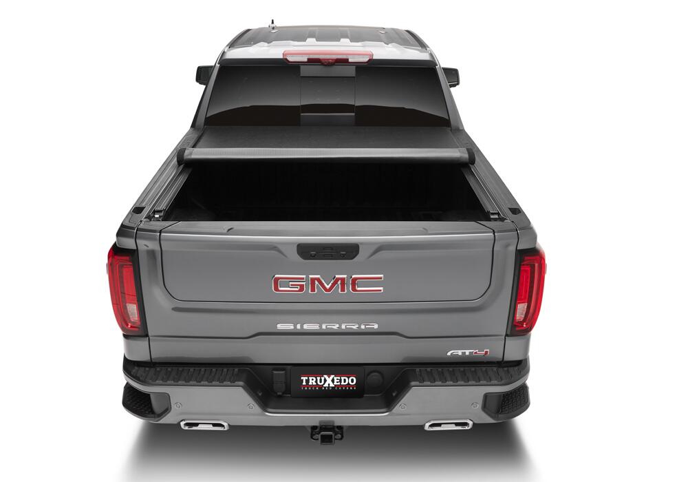 Lo Pro Tonneau Cover Black 2019 (New Body Style)-2026 Silverado/Sierra 1500 6 Foot 7 Inch Bed Truxedo