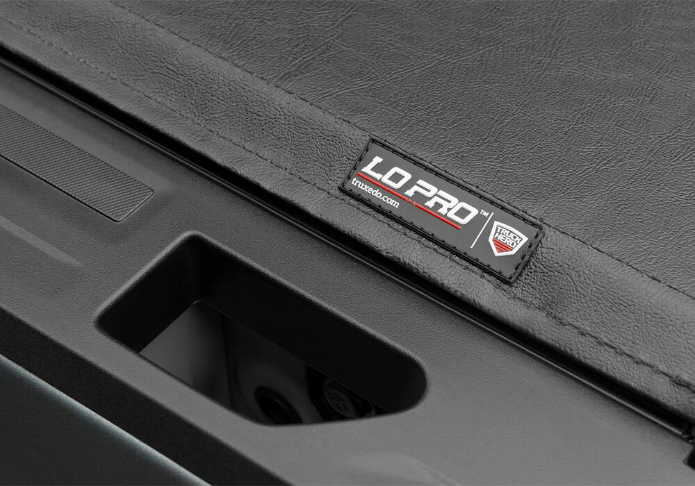 Lo Pro Tonneau Cover Black 2019 (New Body Style)-2026 Silverado/Sierra 1500/2020-2026 2500 HD/3500 HD 8 Foot Bed Truxedo