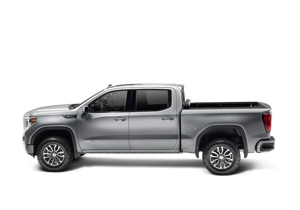 Lo Pro Tonneau Cover Black 2019 (New Body Style)-2026 Silverado/Sierra 1500/2020-2026 2500 HD/3500 HD 8 Foot Bed Truxedo