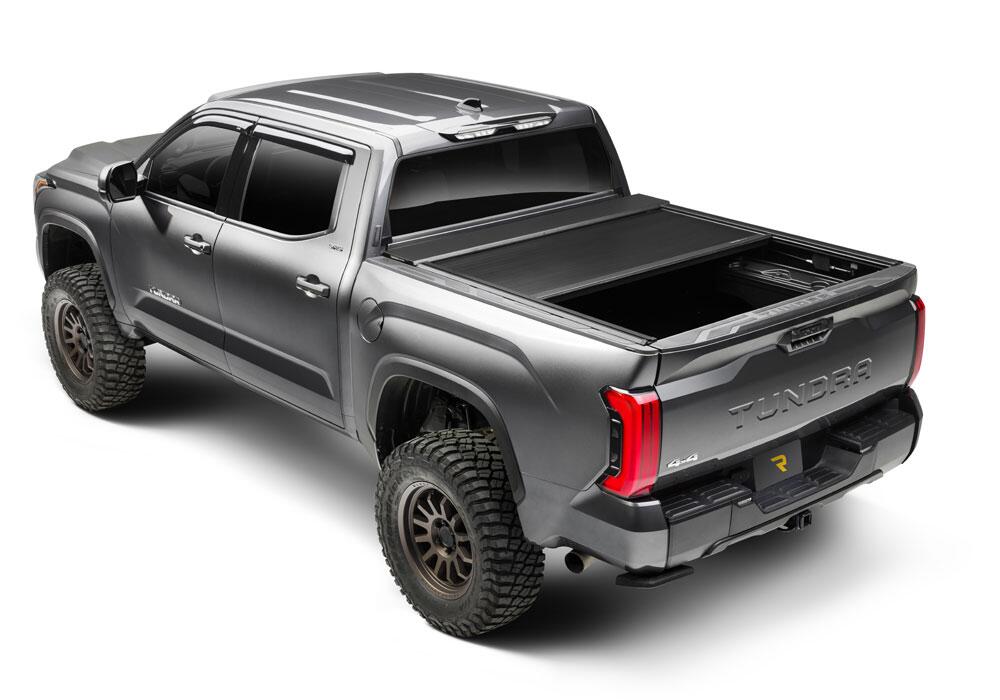 E-Series XT Locking Retractable Truck Bed Cover for 2022-2026 Toyota Tundra 6' 7 inch Bed without Trail Special Edition Storage Boxes Roll N Lock