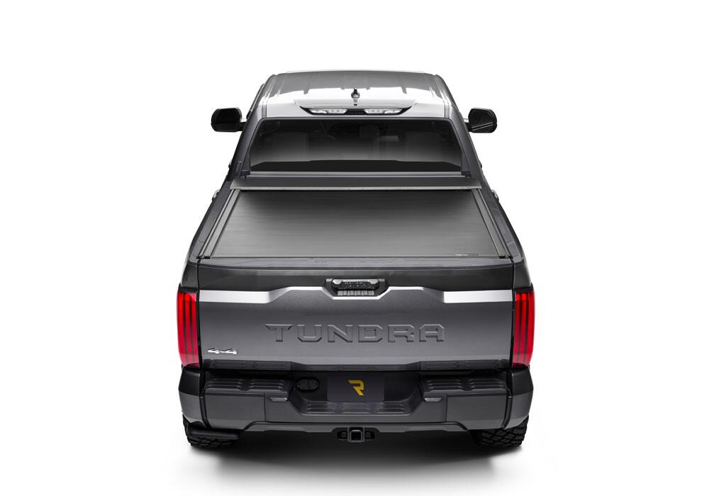 E-Series XT Locking Retractable Truck Bed Cover for 2022-2026 Toyota Tundra 6' 7 inch Bed without Trail Special Edition Storage Boxes Roll N Lock