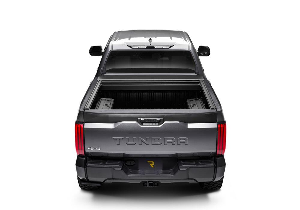 E-Series XT Locking Retractable Truck Bed Cover for 2022-2026 Toyota Tundra 6' 7 inch Bed without Trail Special Edition Storage Boxes Roll N Lock