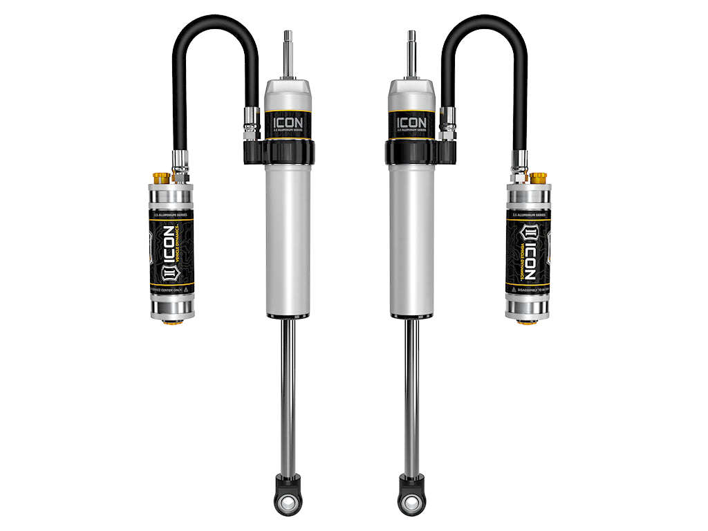 2005-2023 Toyota Tacoma 6 Inch Lift Rear 2.5 Vs Remote Reservoir W/ CDCV Shocks Pair Icon Vehicle Dynamics