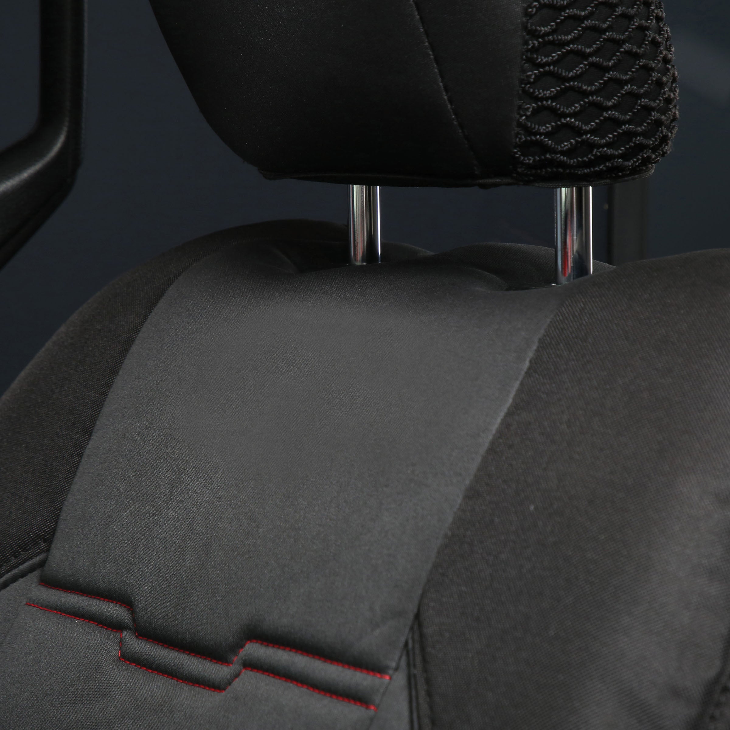 Gen2 Neoprene Front and Rear Seat Cover Kit Black/Black 2020-2023 Jeep Gladiator Smittybilt