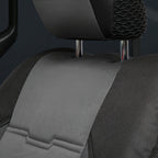 Gen2 Neoprene Front and Rear Seat Cover Kit Charcoal/Black 2020-2023 Jeep Gladiator Smittybilt