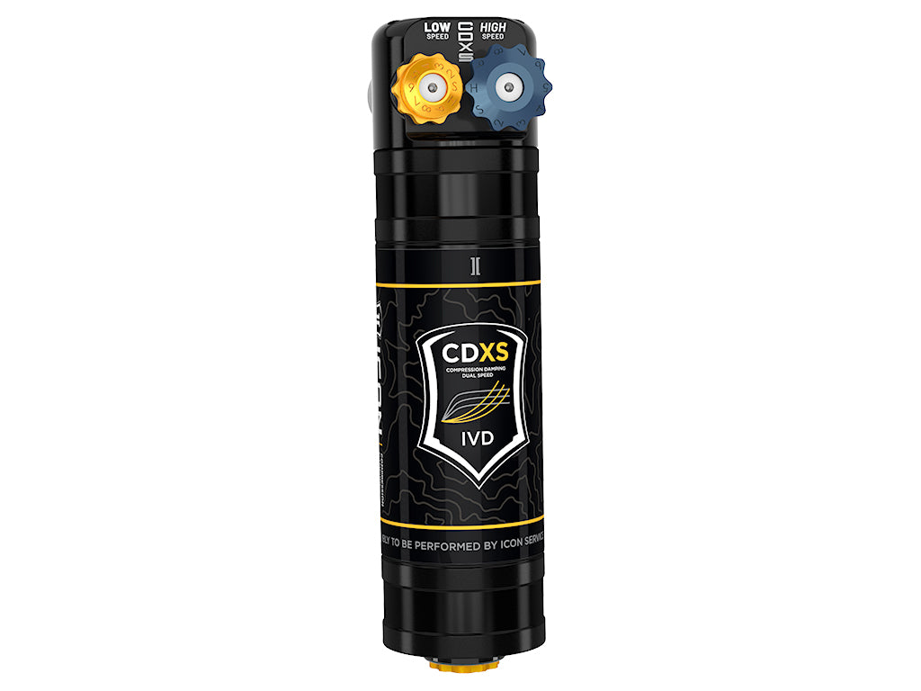 2022-2025 Toyota Tundra 0-1.5 Inch Lift 2023-2025 Sequoia 0-4 Inch Lift Rear V.S. 3.0 Series Shock Absorbers Remote Reservoir W CDXS Pair Icon Vehicle Dynamics