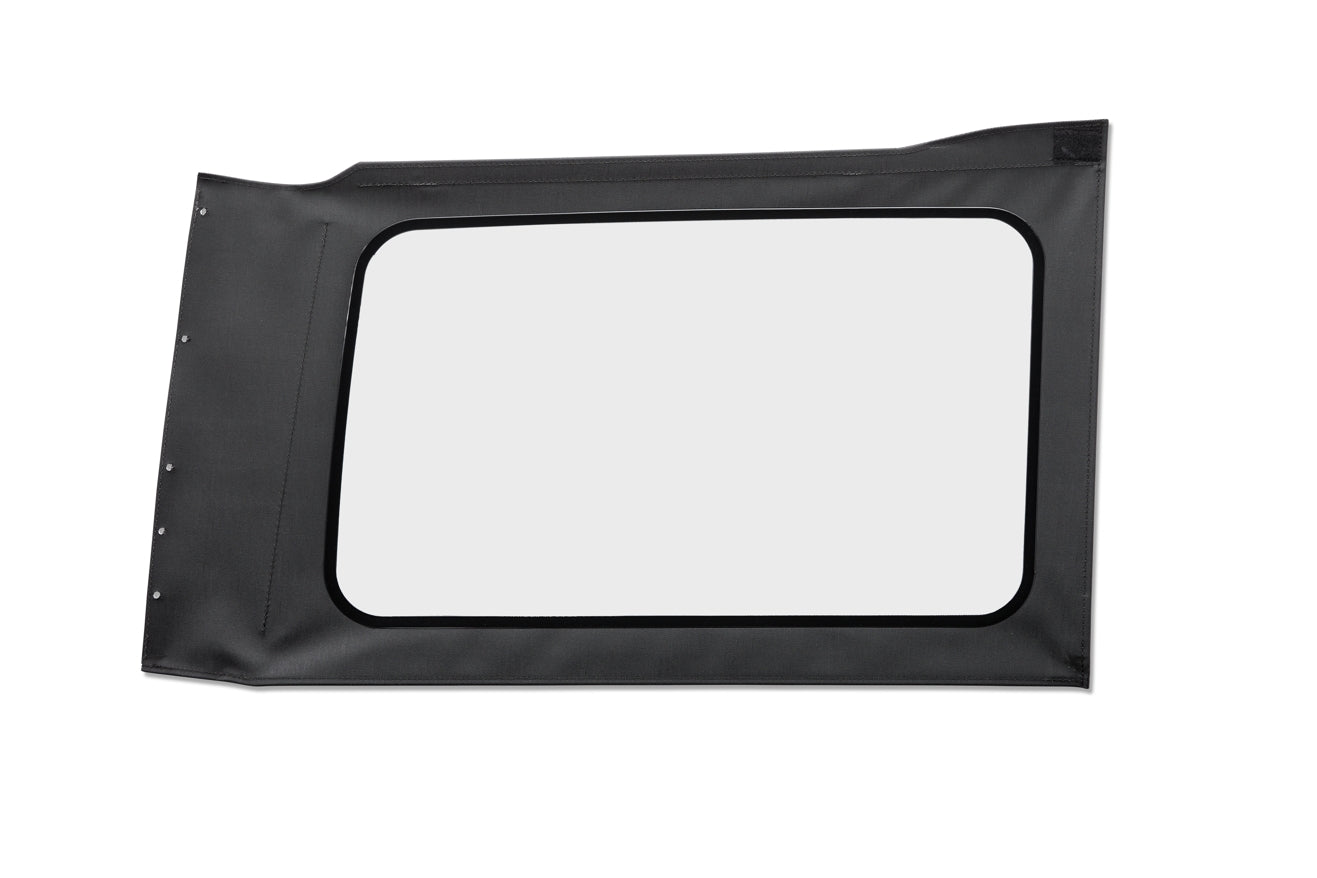 OE JL Replacement Windows Jeep 2018-26 Wrangler JL Quarter Right Hand 4-Door Black Vinyl Clear Bestop