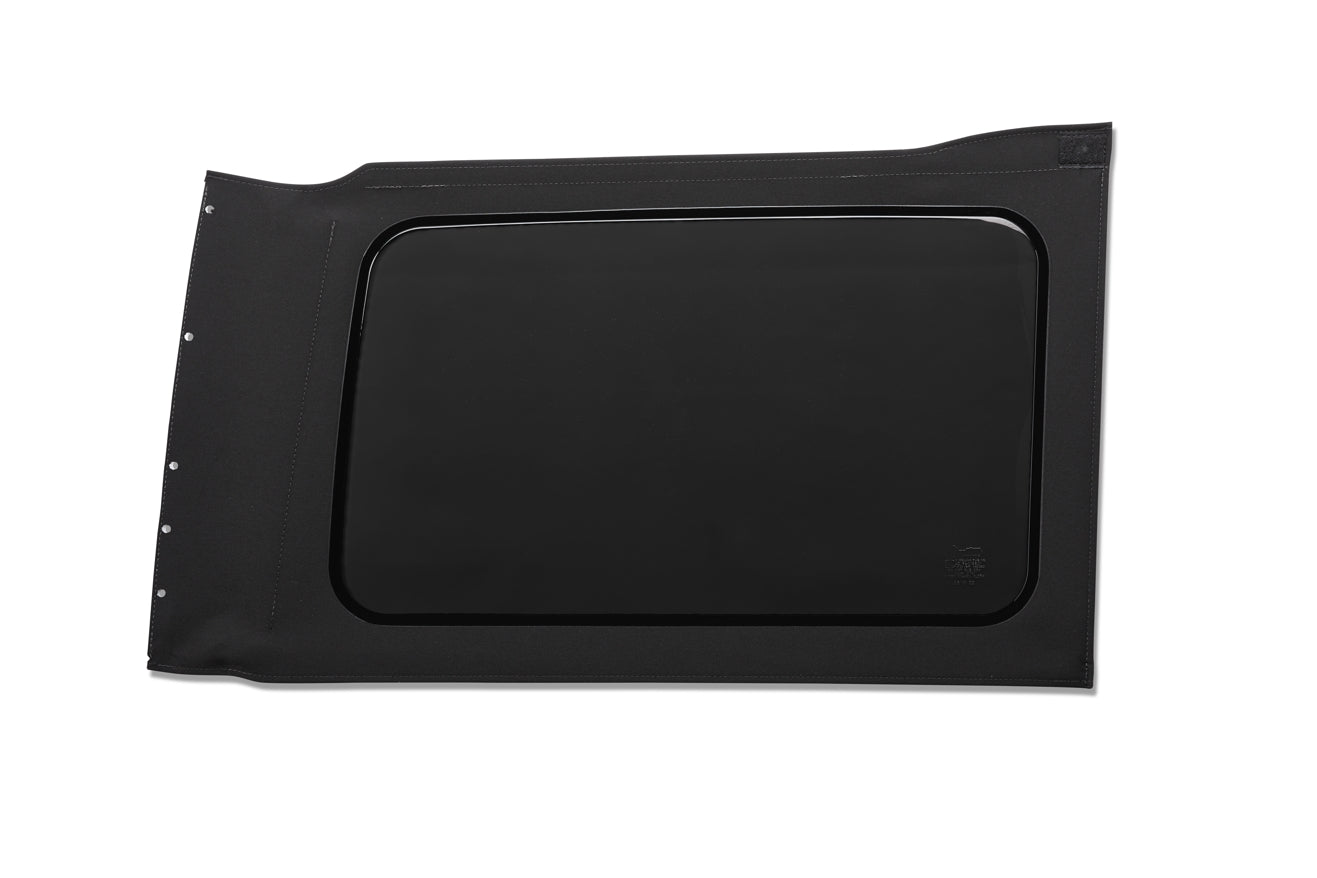 OE JL Replacement Windows Jeep 2018-26 Wrangler JL Quarter Right Hand 4-Door Black Twill Tinted Bestop