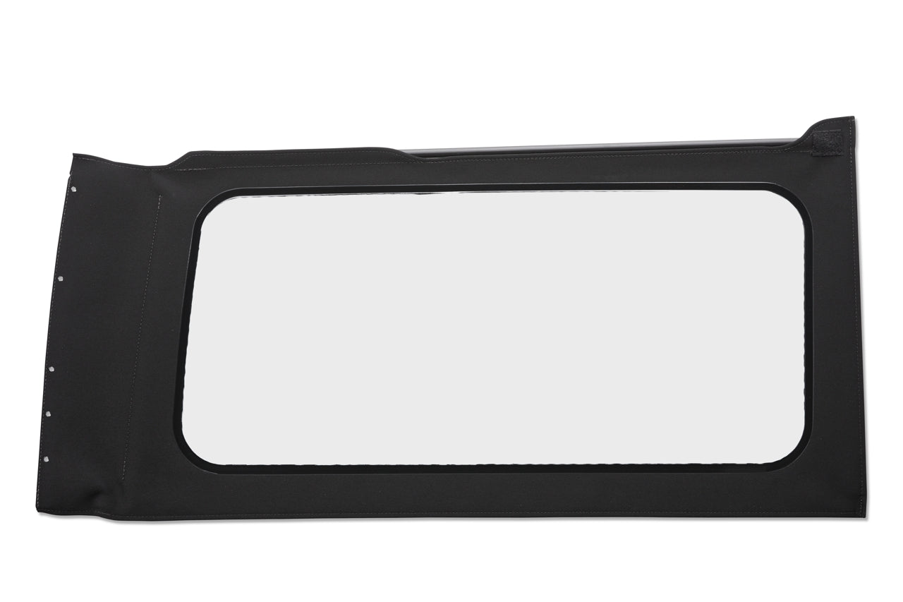 OE JL Replacement Windows Jeep 2018-26 Wrangler JL Quarter Right Hand 2-Door Black Twill Clear Bestop
