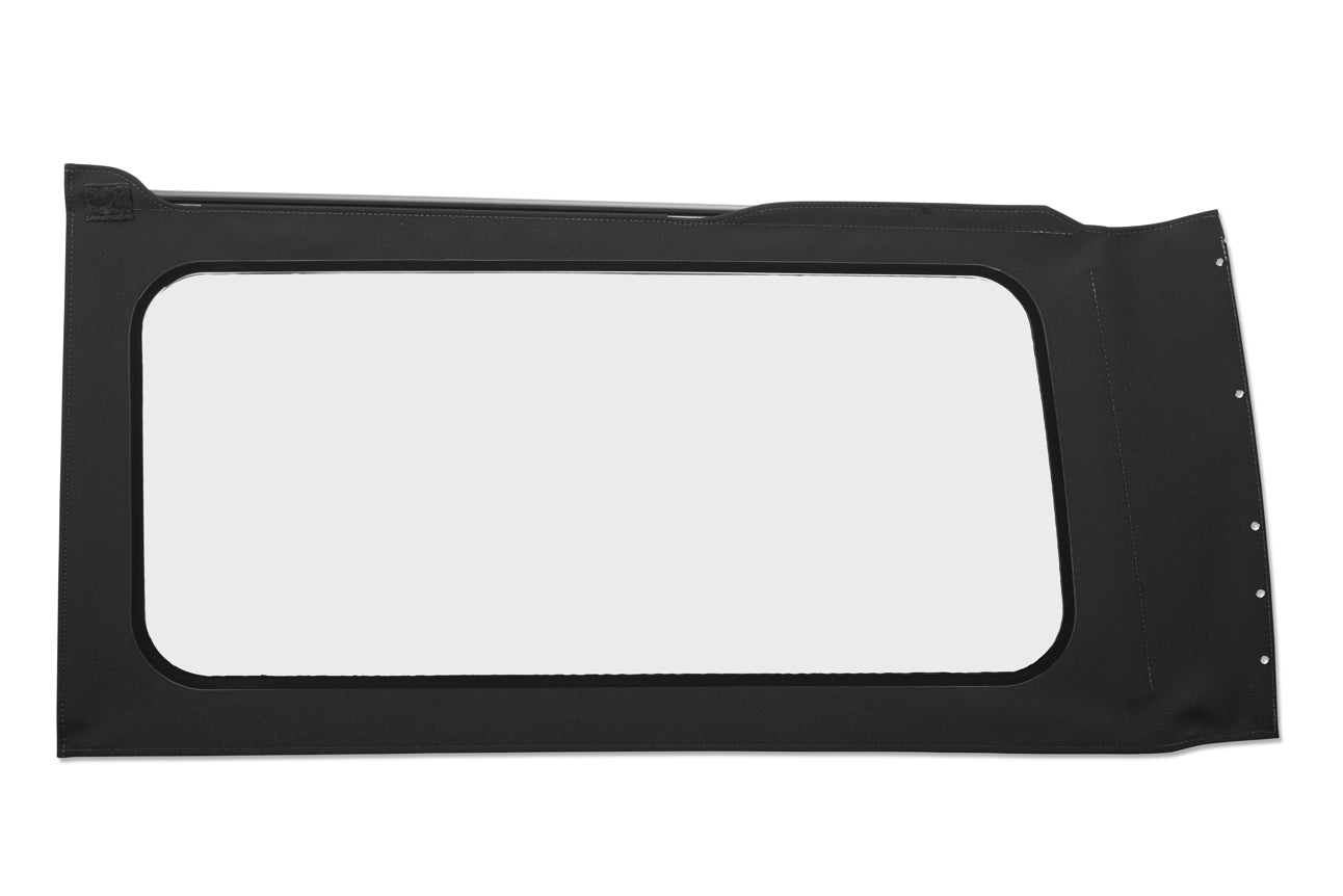 OE JL Replacement Windows Jeep 2018-26 Wrangler JL Quarter Left Hand 2-Door Black Twill Clear Bestop