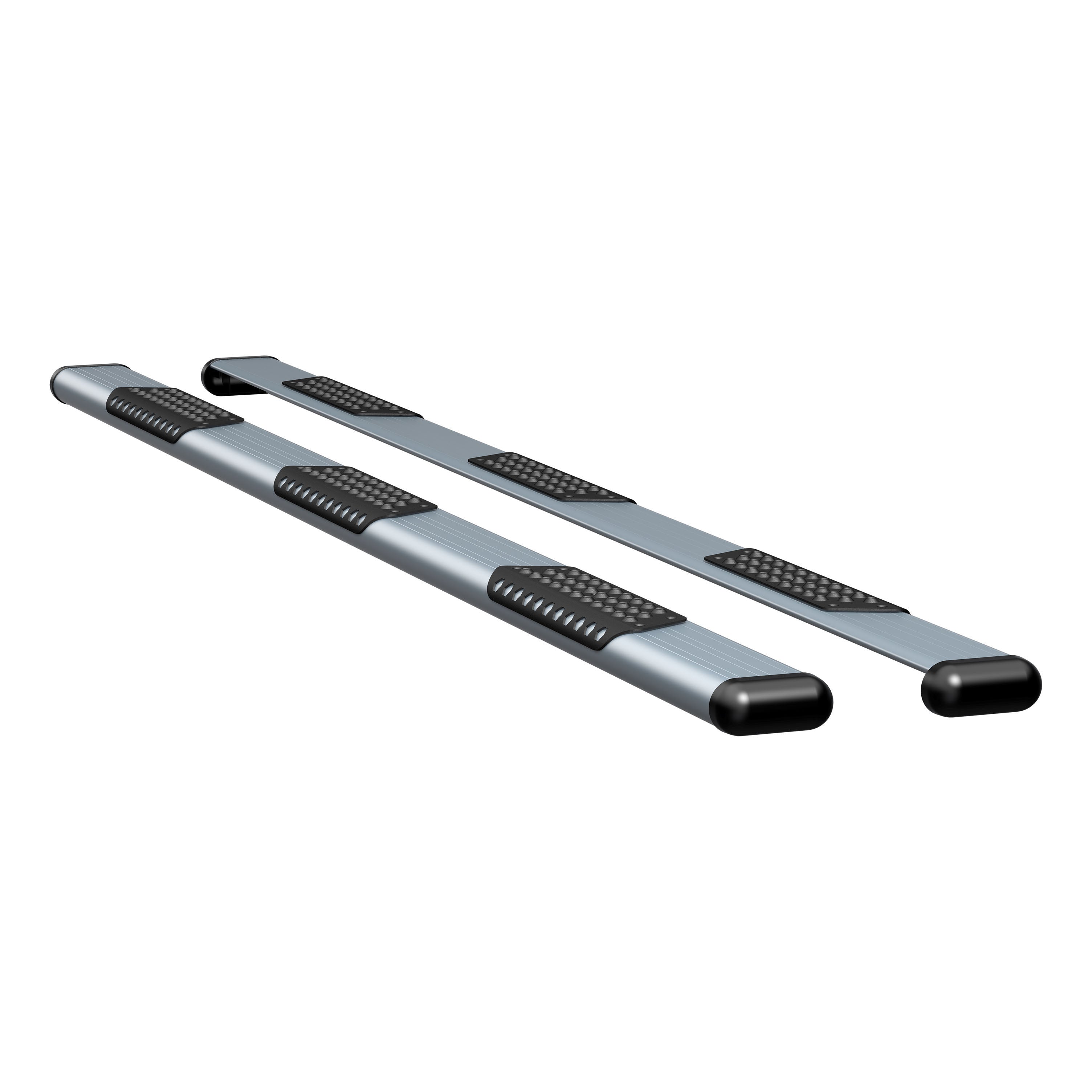 LUVERNE O-Mega II 6" x 125" Silver Aluminum W2W Steps, 2017-2026 Ford F-250/F-350/F-450 Super Duty
