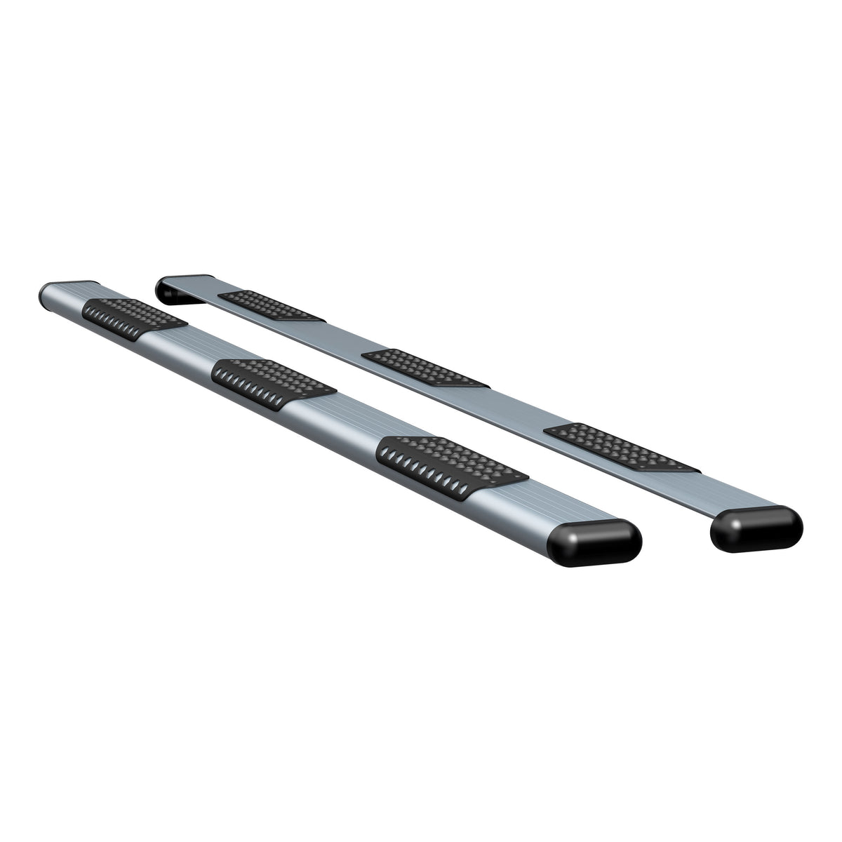 LUVERNE O-Mega II 6" x 125" Silver Aluminum W2W Steps, 2017-2026 Ford F-250/F-350/F-450 Super Duty