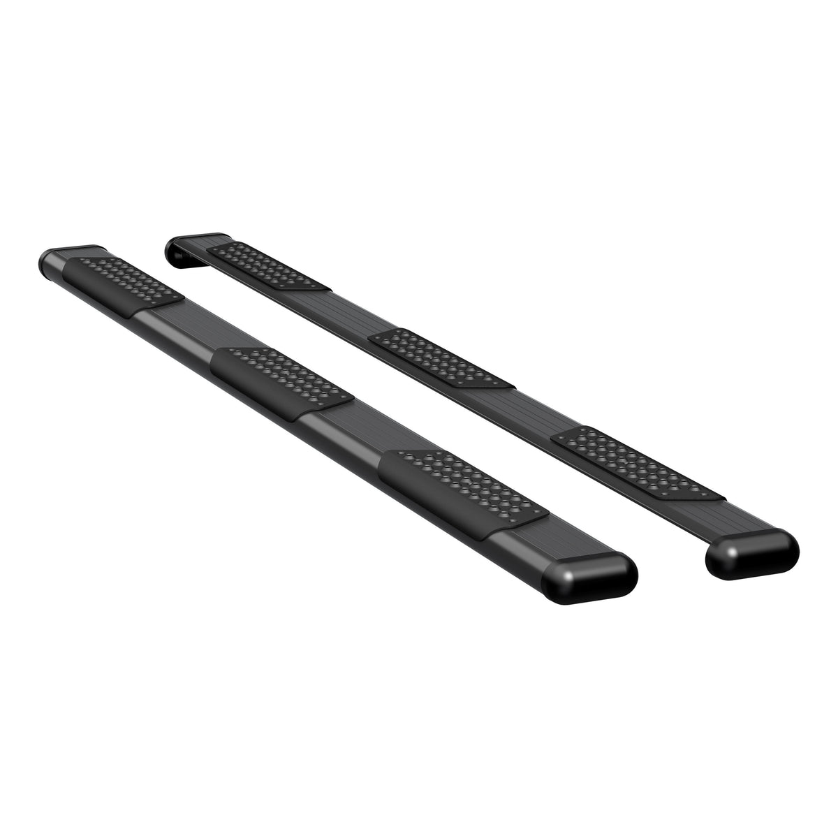 LUVERNE O-Mega II 6" x 102" Black Aluminum Side Steps (No Brackets), 2007-2021 Toyota Tundra, 2015-2026 Ford F-150, 2019-2024 Ram 1500 & more