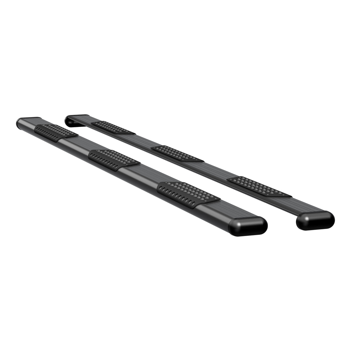 LUVERNE O-Mega II 6" x 125" Black Aluminum W2W Steps, 2019 Ram 2500