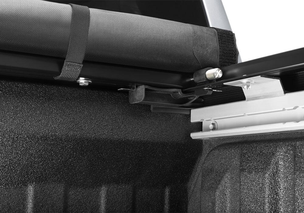 Lo Pro Tonneau Cover Black Black 2019-2026 (New Body Style) Ram 5 Foot 7 Inch Bed with RamBox with or without Multifunction Tailgate Truxedo