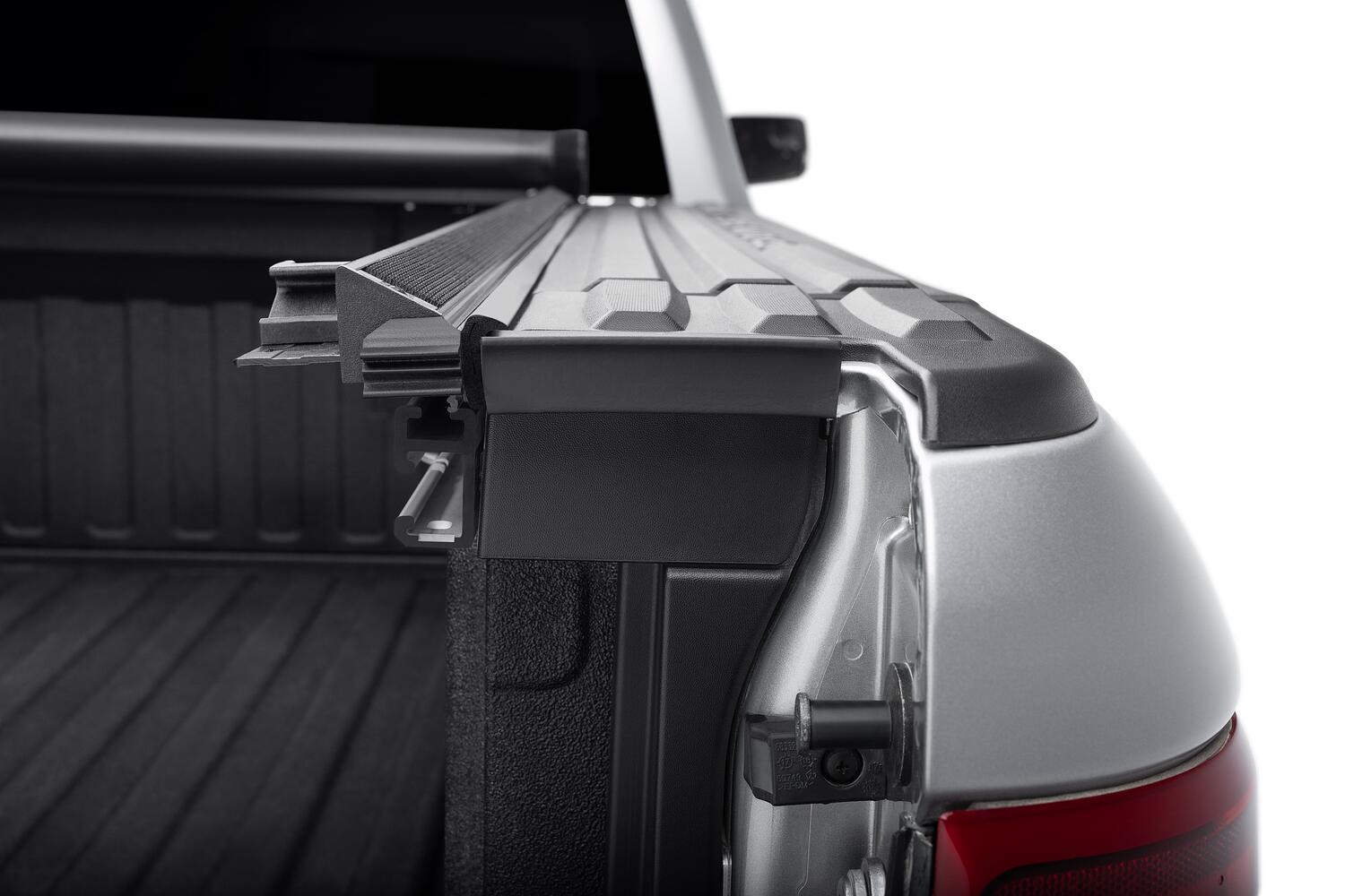 Lo Pro Tonneau Cover Black Black 2019-2026 (New Body Style) Ram 5 Foot 7 Inch Bed with RamBox with or without Multifunction Tailgate Truxedo