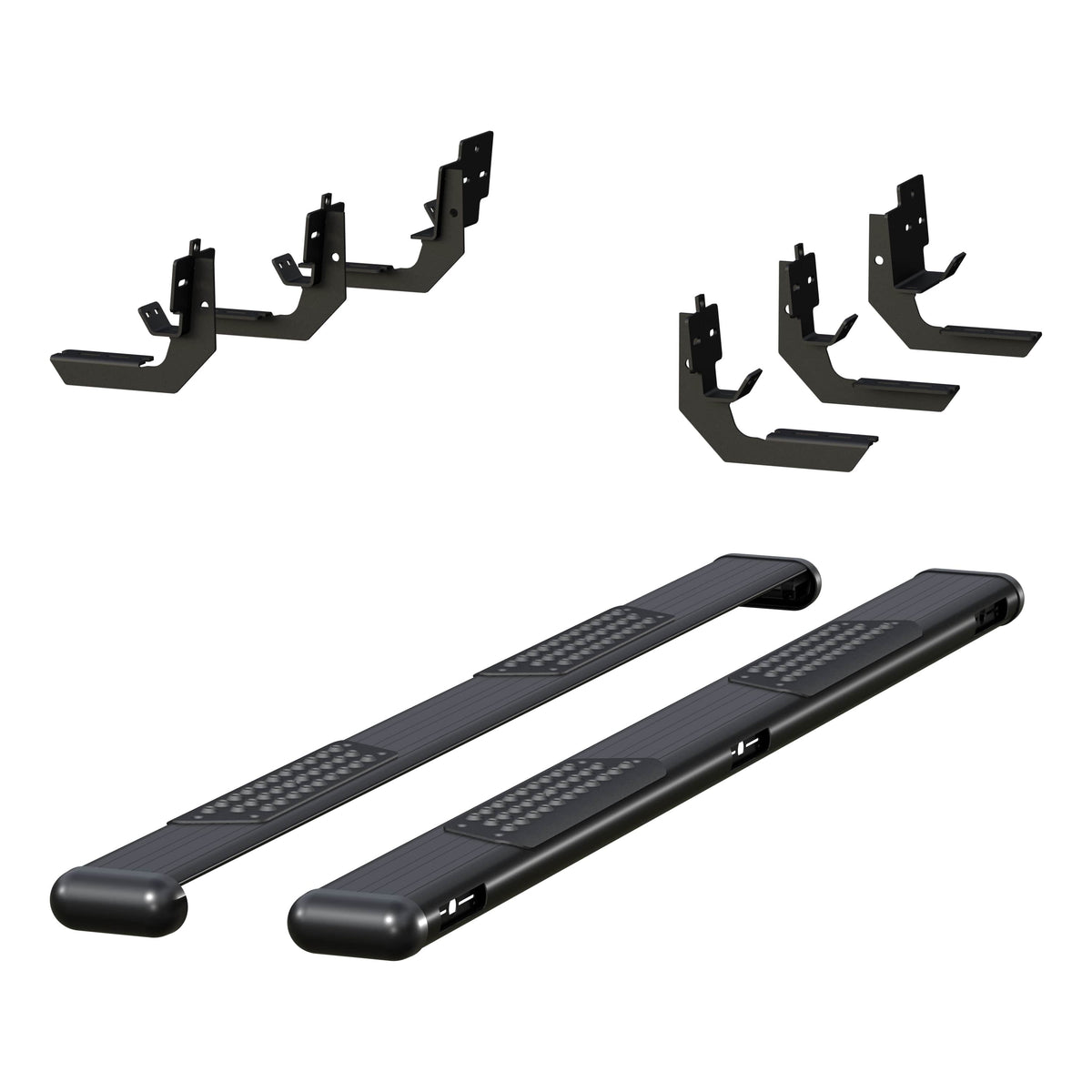 LUVERNE Aluminator 3-Light Side Steps, 2019-2024 Ram 1500, 2019-2026 Ram 2500/3500