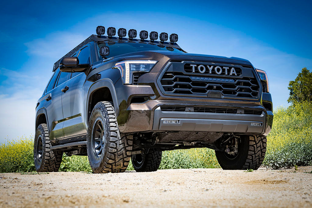 2022-2025 Toyota Tundra 1.25-3.5 Inch Lift 2023-2025 Sequoia 3-4.5 Inch Lift Front V.S. 2.5 Series Coilover Kit Remote Reservoir Pair Icon Vehicle Dynamics