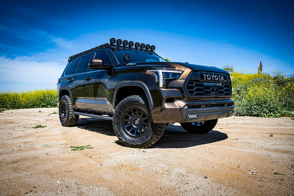2022-2025 Toyota Tundra 1.25-3.5 Inch Lift 2023-2025 Sequoia 3-4.5 Inch Lift Front V.S. 2.5 Series Coilover Kit Remote Reservoir Pair Icon Vehicle Dynamics