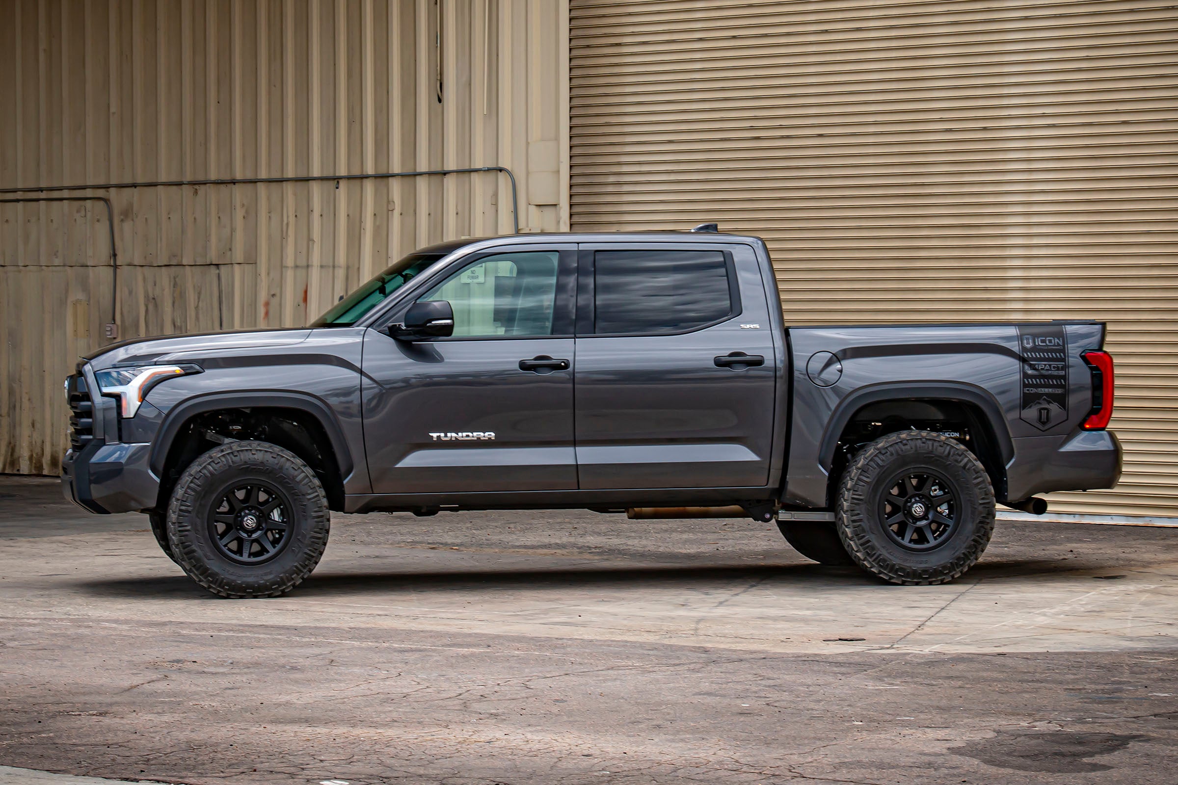 2022-2025 Toyota Tundra 1.25-3.25 Inch Lift 2023-2025 Sequoia 3-4.25 Inch Lift V.S. 3.0 Series Front Coilover Kit Remote Reservoir W CDCV Pair Icon Vehicle Dynamics