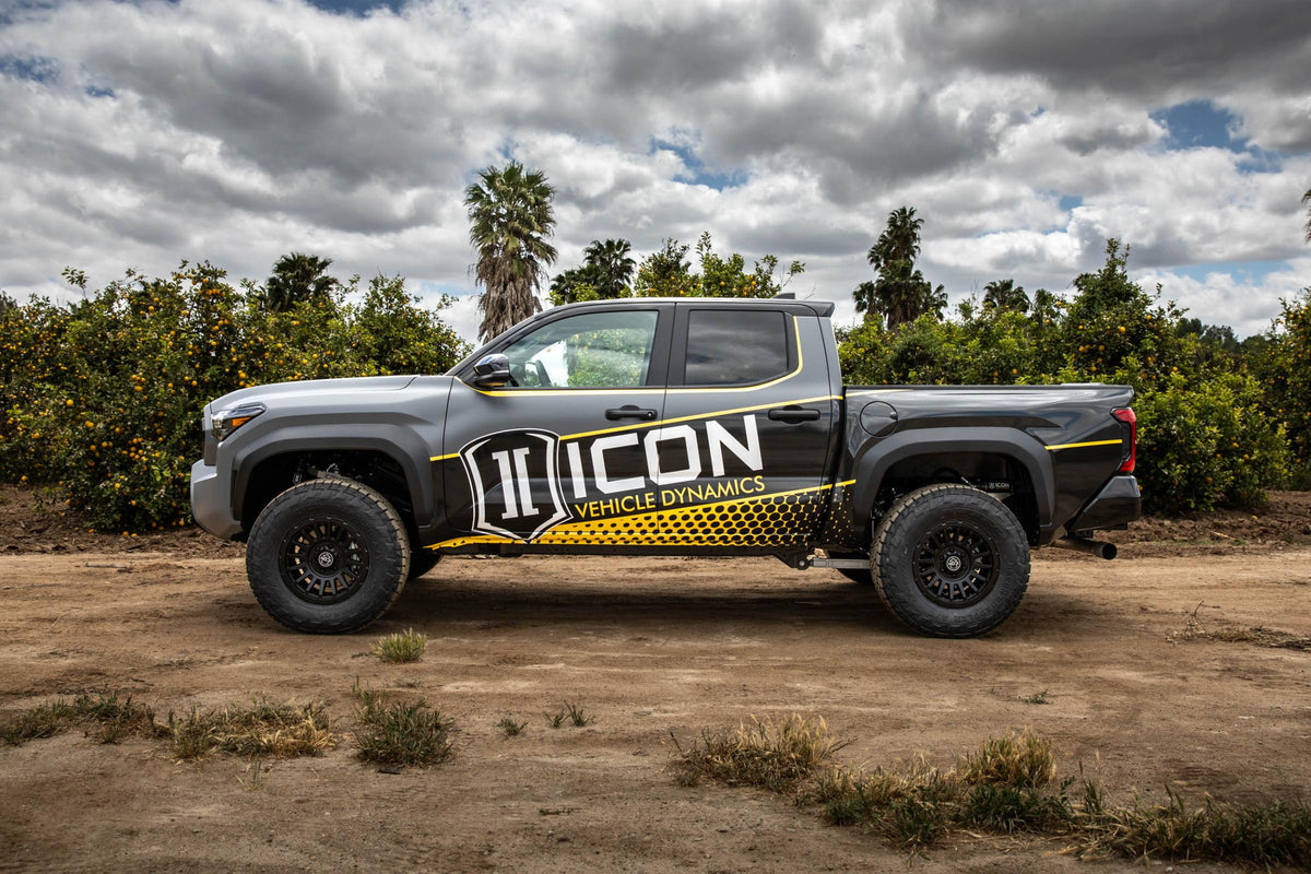 2024-2025 Toyota Tacoma V.S. 2.5 Series Coilover Kit Remote Reservoir W/ CDCV Pair Icon Vehicle Dynamics