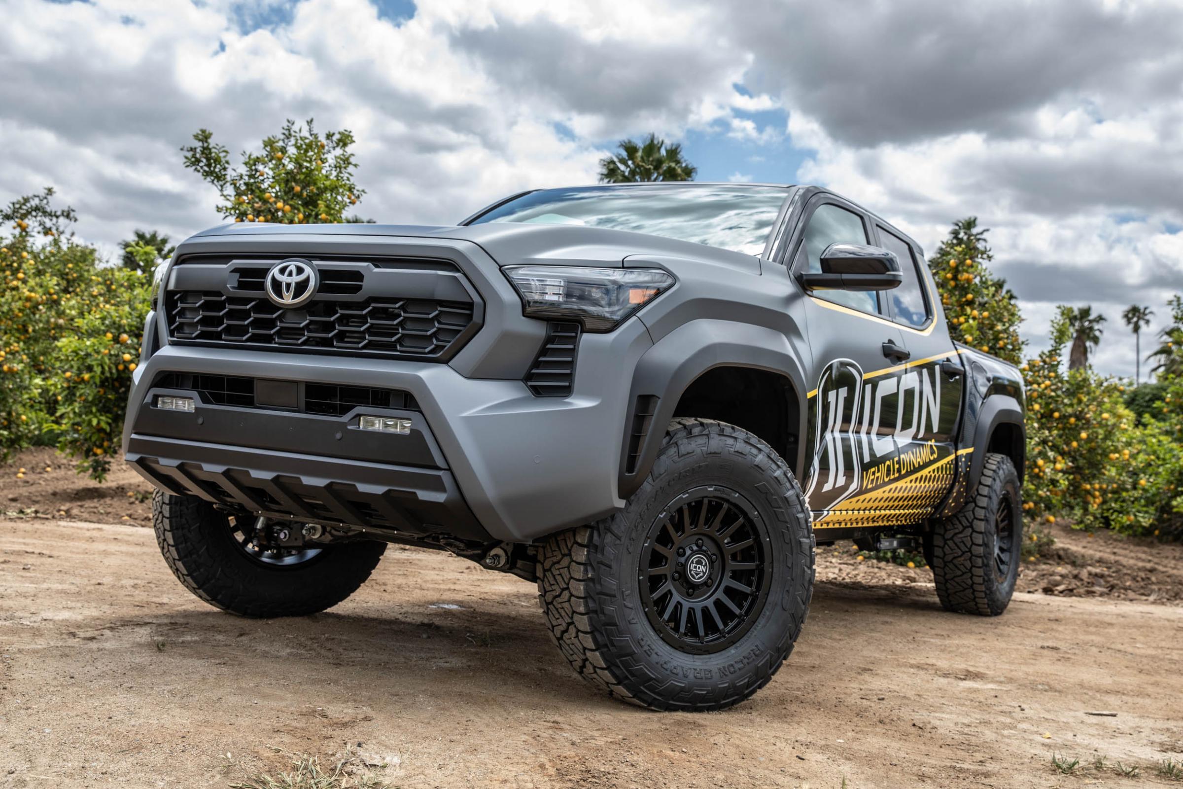 2024-2025 Toyota Tacoma V.S. 2.5 Series Coilover Kit Remote Reservoir W/ CDXS Pair Icon Vehicle Dynamics