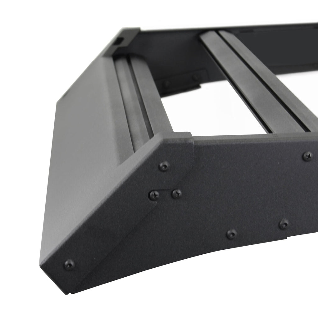 Ceros Low Profile Roof Rack Textured Black 2016-2023 Toyota Tacoma Go Rhino
