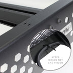 Ceros Low Profile Roof Rack Textured Black 2016-2023 Toyota Tacoma Go Rhino
