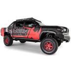 Ceros Low Profile Roof Rack Textured Black 2016-2023 Toyota Tacoma Go Rhino