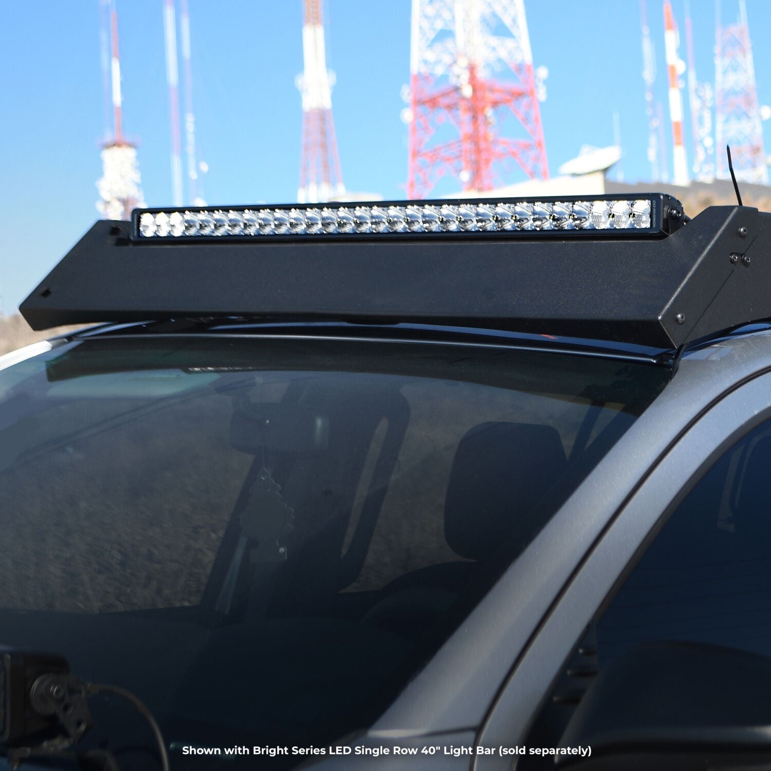 Ceros Low Profile Roof Rack Textured Black 2016-2023 Toyota Tacoma Go Rhino