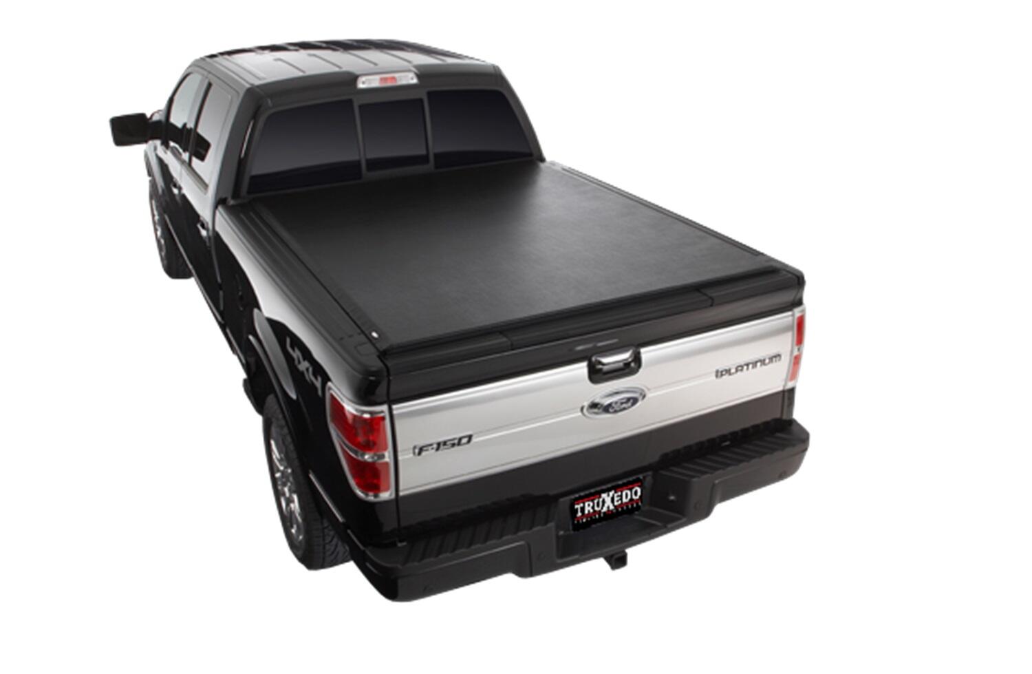 Lo Pro Tonneau Cover Black 2009-2014 Ford F-150 8 Foot Bed Truxedo