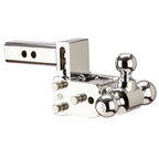 6" Chrome T&S, Tri-Ball-Boxed TS10047C - Apollo Off-Road