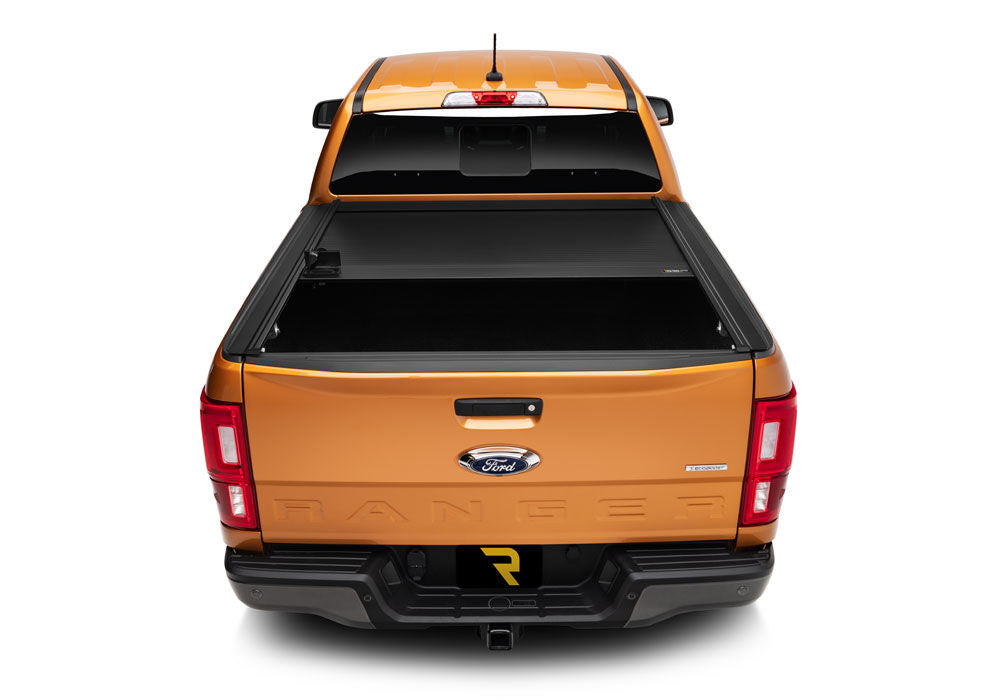 RetraxOne MX Retractable Tonneau Cover Matte One Piece Polycarbonate Finish 2019-2023 Ford Ranger 5' Bed without Stake Pockets