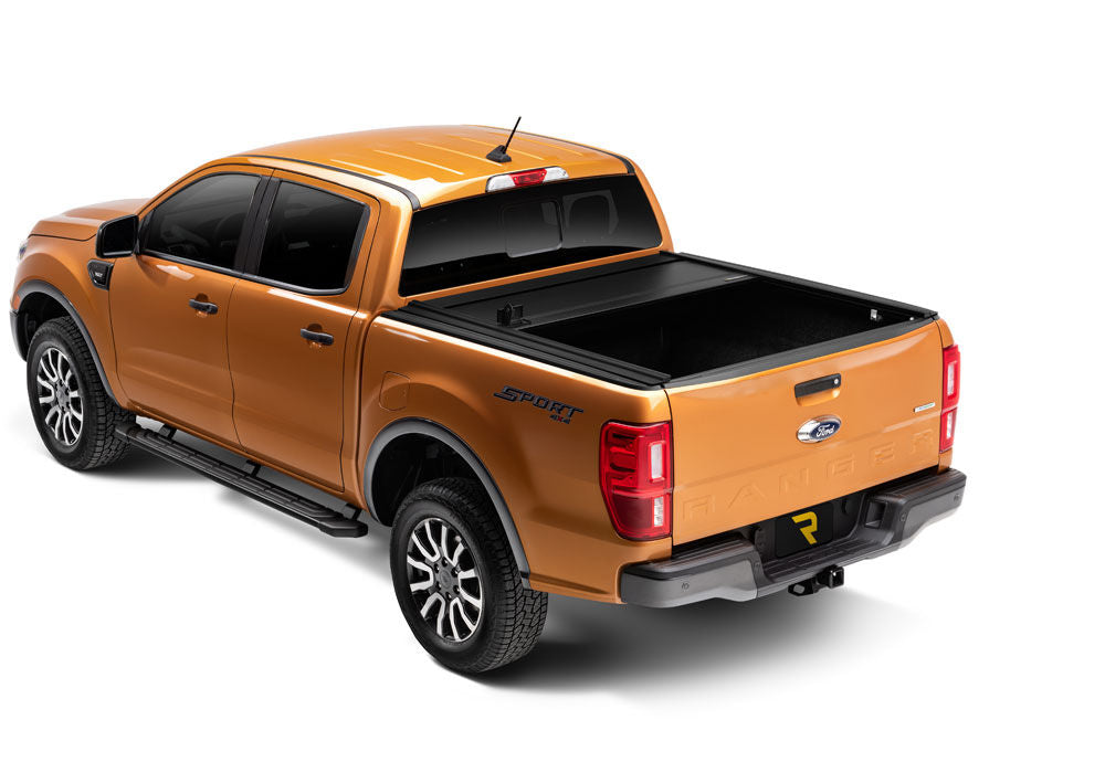 RetraxOne MX Retractable Tonneau Cover Matte One Piece Polycarbonate Finish 2019-2023 Ford Ranger 6' Bed without Stake Pockets