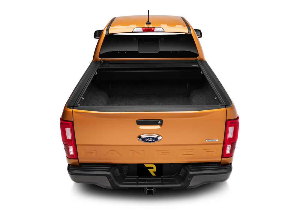RetraxOne MX Retractable Tonneau Cover Matte One Piece Polycarbonate Finish 2019-2023 Ford Ranger 6' Bed without Stake Pockets