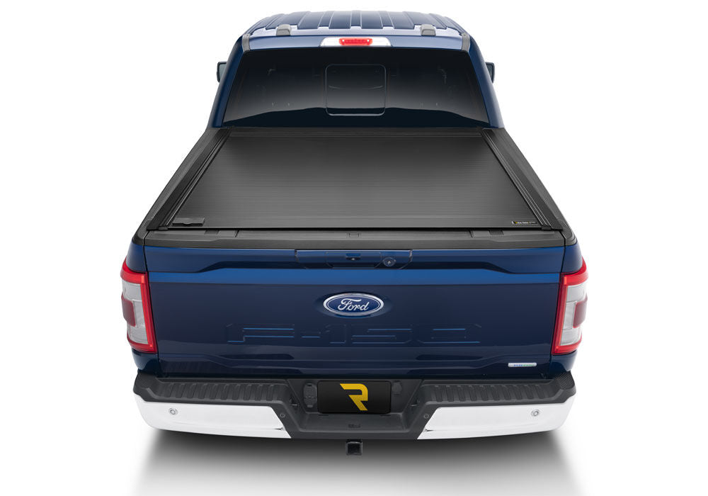 RetraxOne MX Retractable Tonneau Cover Matte One Piece Polycarbonate Finish 2021-2026 Ford F-150 6' 7 inch Bed without Stake Pockets