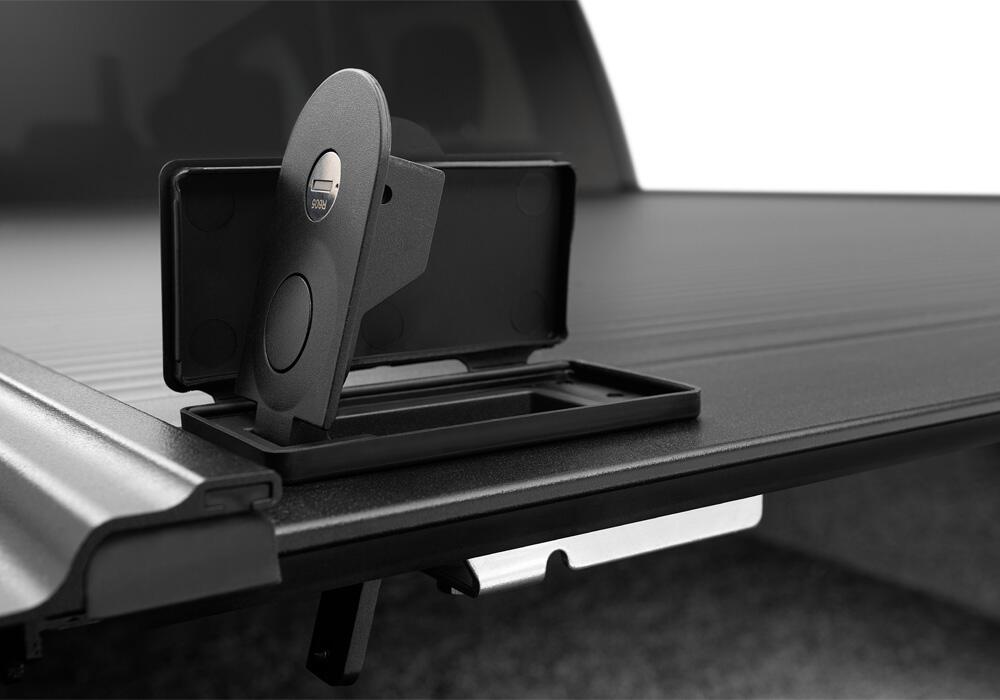 RetraxOne MX Retractable Tonneau Cover Matte One Piece Polycarbonate Finish 2021-2026 Ford F-150 6' 7 inch Bed without Stake Pockets