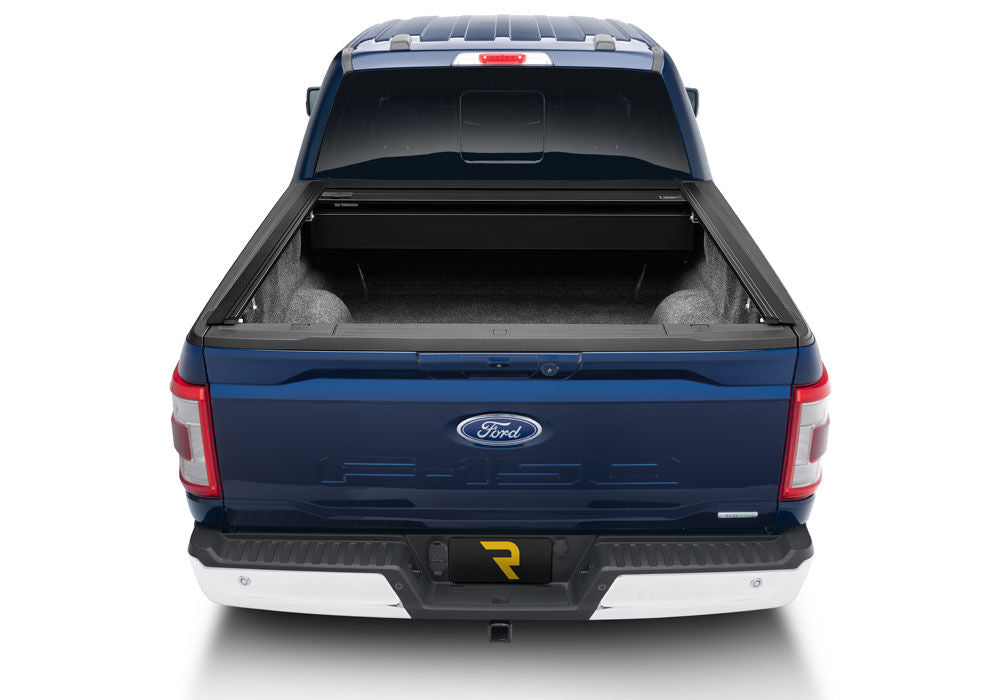 RetraxOne MX Retractable Tonneau Cover Matte One Piece Polycarbonate Finish 2021-2026 Ford F-150 6' 7 inch Bed without Stake Pockets