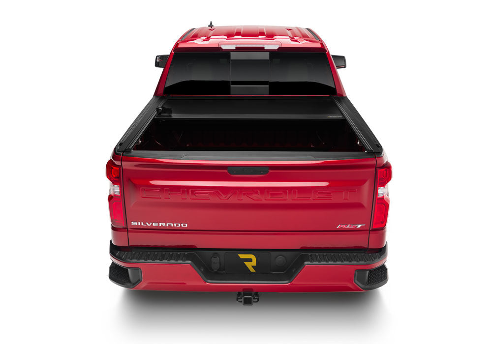 RetraxOne MX Retractable Tonneau Cover Matte One Piece Polycarbonate Finish 2019-2026 Silverado/Sierra (without CarbonPro Bed) 5' 9 inch Bed without Stake Pockets Standard Rails