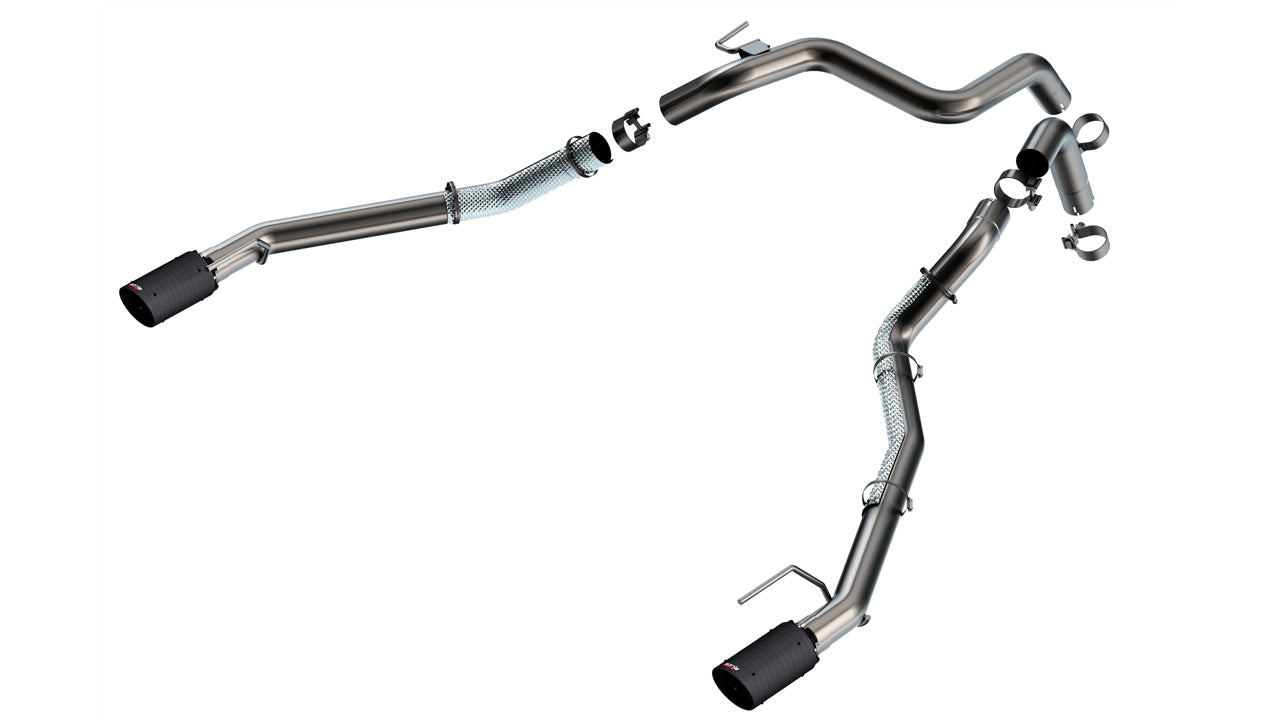 2024-2026 Ford Ranger Raptor 3.0L V6 Tail Pipes, Carbon Fiber Tips