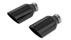 2025-2026 Ram 1500 3.0L 6Cyl Tip Kit - Ram, Black Chrome Tips, Crew Cab Short Bed (Part # 60754BC)