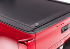 RetraxOne MX Retractable Tonneau Cover Matte One Piece Polycarbonate Finish 2016-2023 Toyota Tacoma Double Cab 5' Bed without Stake Pockets without Trail Special Edition Storage Boxes