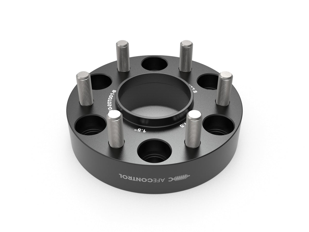 aFe Control Billet Aluminum Wheel Spacers Ram 1500 (Dt) 19-26 6x5.5mm, Cb 77.8mm, 1-1/2 Inch Thickness
