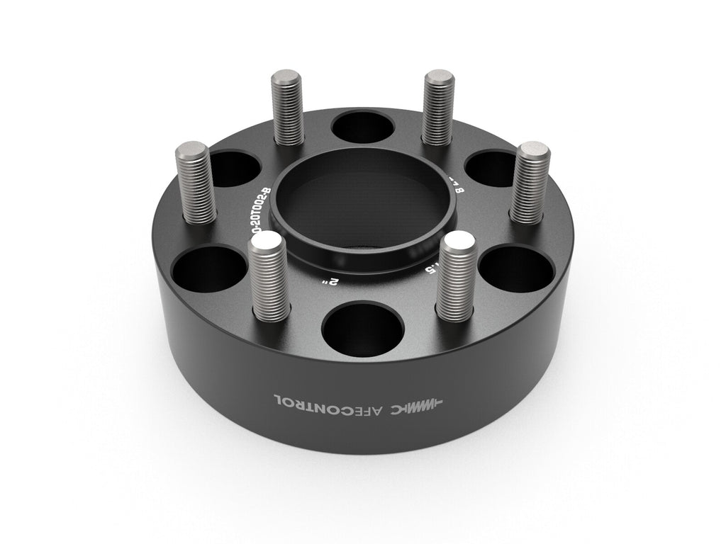 aFe Control Billet Aluminum Wheel Spacers Ram 1500 (Dt) 19-26 6x5.5mm, Cb 77.8mm, 2 Inch Thickness